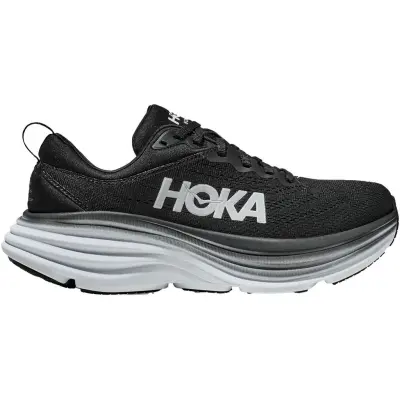 Hoka One One Bondi 8 W Löparskor Black/White, USL 5