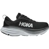 Hoka One One Bondi 8 W Löparskor Black/White, USL 5,5
