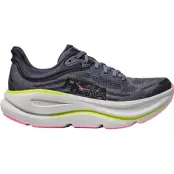 Hoka One One Bondi 9 W Löparskor Charcoal Grey/Grey Skies, USL 7,5