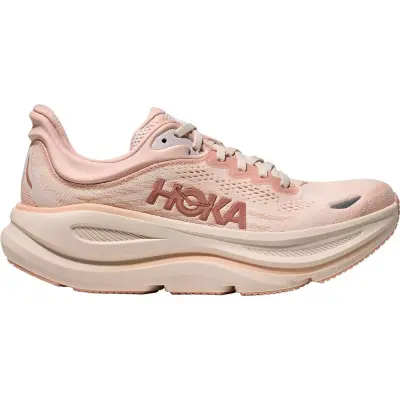 Hoka One One Bondi 9 W Löparskor Rose Latte/Rose Cream, USL 8
