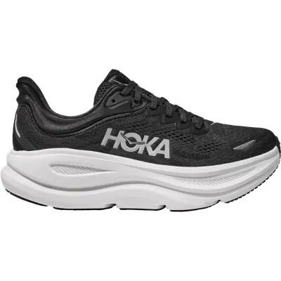 Hoka One One Bondi 9 Wide M Löparskor Black/White, US 9,5