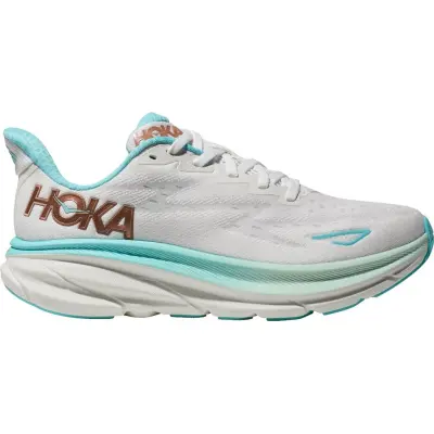 Hoka One One Clifton 9 W Löparskor Frost/Rose Gold, USL 7