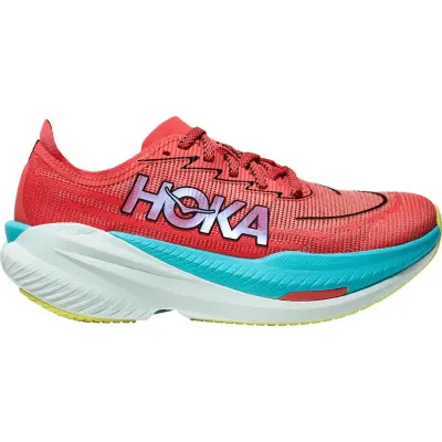 Hoka One One Mach X 2 M Löparskor Grapefruit/Electric Coral, US 12