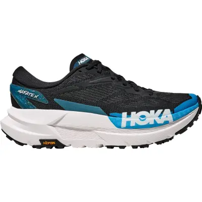 Hoka One One Mafate X M Trailskor Black/Skyward Blue, US 11,5