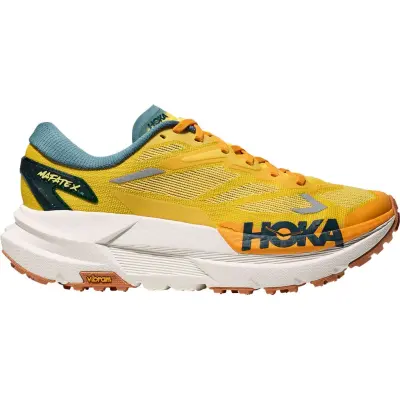 Hoka One One Mafate X M Trailskor Zest/Mountain Fog, US 8