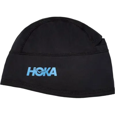 Hoka One One Run Fleece Beanie Mössa Black, OZ