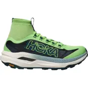 Hoka One One Tecton X 3 M Trailskor Tart Apple/Blue Twilight, US 9