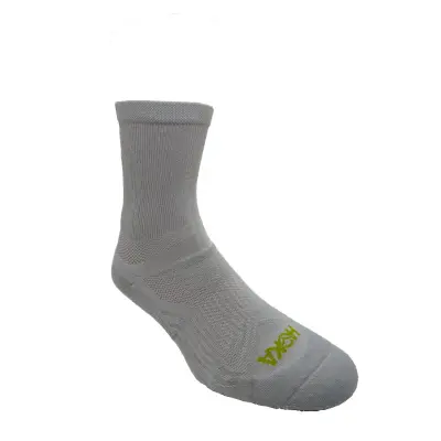 Hoka U Bondi 9 Crew Run Sock White