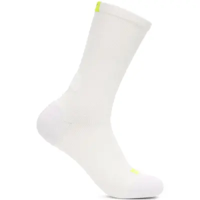 Hoka U Clifton Crew Run Sock White - L