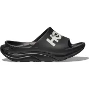 Hoka U Ora Athletic Slide Black/White