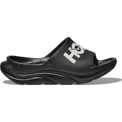 Hoka U Ora Athletic Slide Black/White