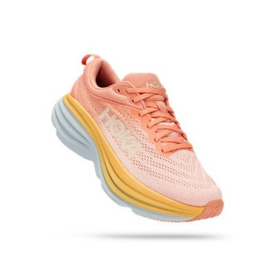 Hoka W bondi 8 Shell Coral / Peach Parfait