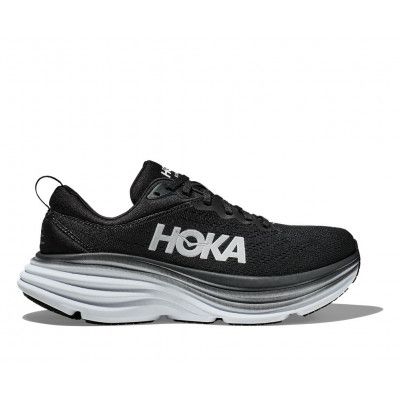 Hoka W Bondi 8 Wide Black/White