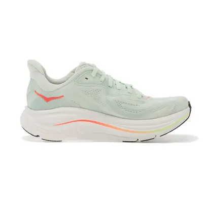 Hoka W Clifton 10 Sea Glass/Neon Flame - 37 1/3