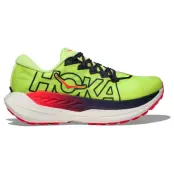 Hoka W Rocket X Trail Neon Yuzu/Neon Flame