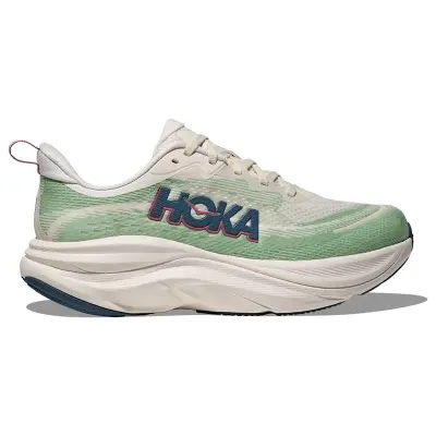 Hoka W Skyflow Alabaster/Vintage Green - 39 1/3