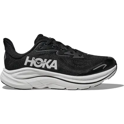 Hoka Y Clifton 10 Big Kids Black / White - 38 2/3