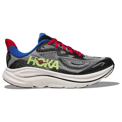 Hoka Y Clifton 10 Youth Foggy Grey/Black - 37 1/3