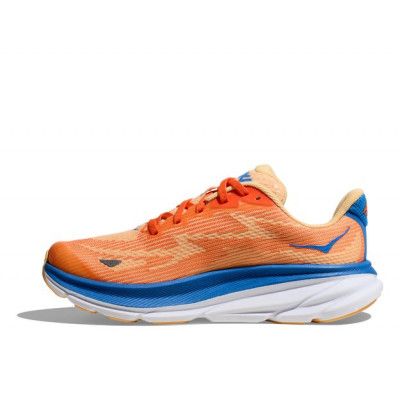 Hoka Y Clifton 9 Youth Vibrant Orange/Impala