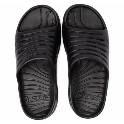 M Ora Recovery Slide, Black / Black, 42 2/3
