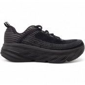 W Bondi 6 Wide, Black / Black, 12 W,  Hoka One One