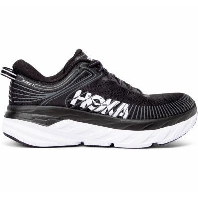 W Bondi 7, Black / White, 12,  Hoka One One