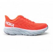 W Clifton 7, Hot Coral / White, 12,  Hoka One One