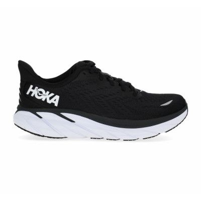 W Clifton 8, Black / White, 12,  Hoka One One