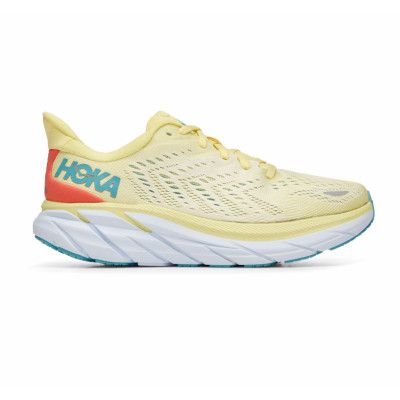 W Clifton 8, Cantaloupe / Silver Peony, 12,  Hoka One One
