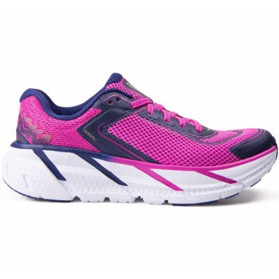 w napali, fuchsia / blue print, 37 1/3