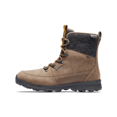 Icebug Adak ReWool Men's BUGrip - Coffee/Grey