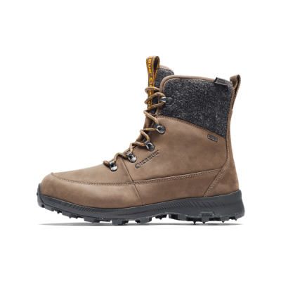 Icebug Adak ReWool Women's BUGrip - Coffee/Grey