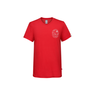 Icebug Merino Shirt IX Men - High Rise Red