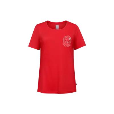 Icebug T-shirt IX Women - High Rise Red
