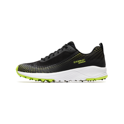 Icebug NewRun Women's BUGrip - Black/Poison