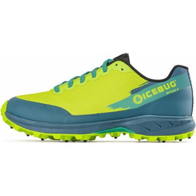 Icebug Pytho6 BUGrip Running Shoes Men Lime/Mint