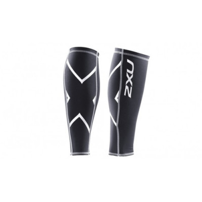 2XU Compression Calf Guard  Black/Black
