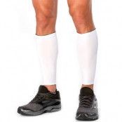 2XU Compression Calf Guards White/White