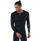 2XU Core Compression L/S Men Black/Silver