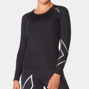 2XU Core Compression L/S Women Black/Silver