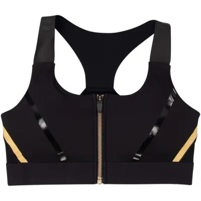 A400 Womens Speed Crop, Black/Gold, Xs,  Skins