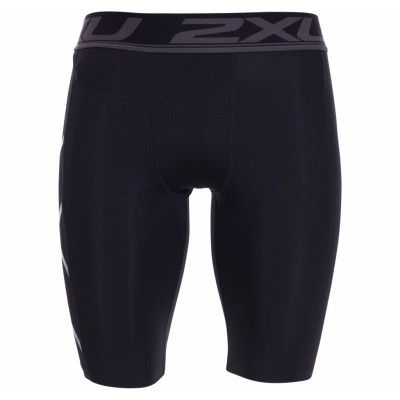 Accelerate Compression Short-M, Black/Silver, Xl,  2xu