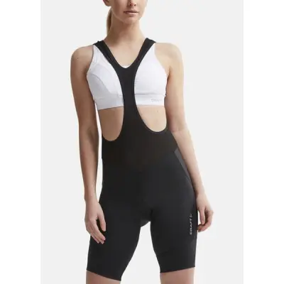 Essence Bib Shorts W, Black/Silver, Xl,  Cykelbyxor