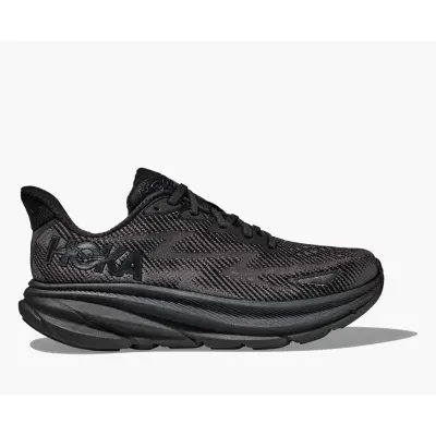 Hoka M Clifton 9 Wide Black/Black