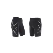 Hyoptik Midrise Comp Short-W, Black/Silver Reflective Xxs, Xs,  Varumärken