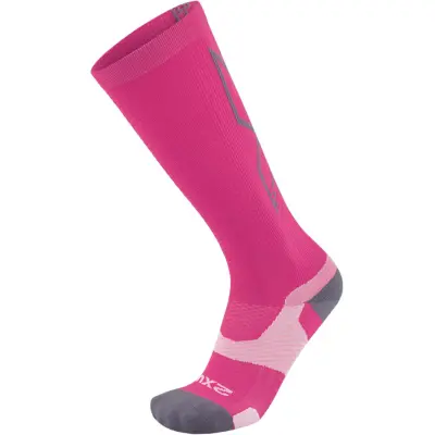 2XU Vectr Light Full Sock Rosa L1 | Kompressionsstrumpor