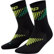 CEP Core Run Merino Socks Mid 3.0 M Övrigt Black/Lime, III