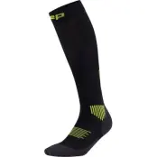 CEP Core Run Socks Tall 5.0 M Kompressionsstrumpor Black/Lime, V