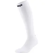CEP Core Run Socks Tall 5.0 W Kompressionsstrumpor White, II