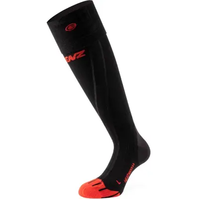 LENZ Heat Sock 6.1 Toe Cap Compression Värmestrumpor Black, 35/38